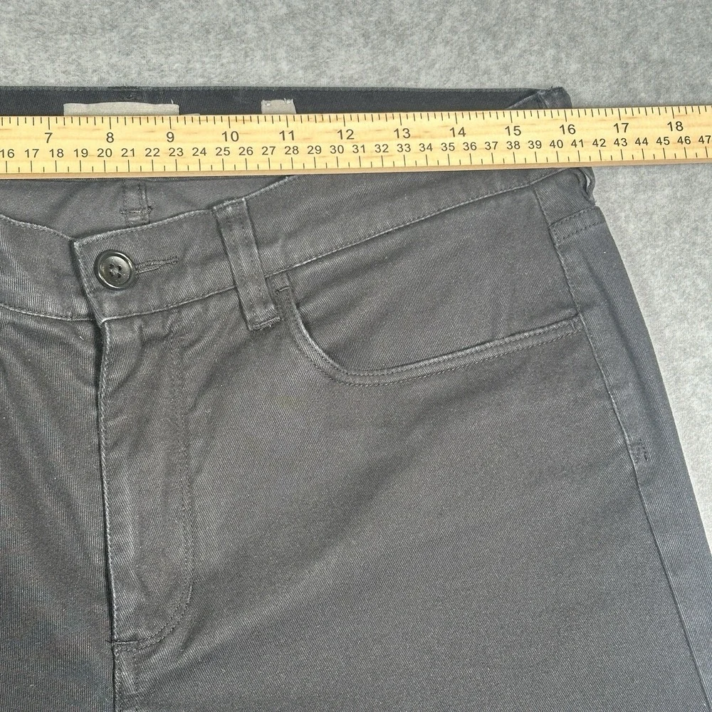 Vince Men's Pants Size 32 Black Slim 5-Pocket Stretch Chino - Picture 5 of 8